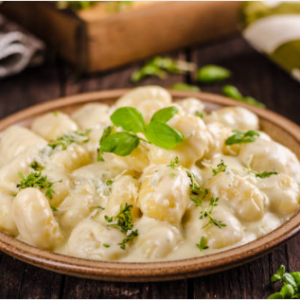 Gnocchi sauce roquefort