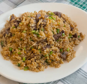 Riz sauté au Boeuf