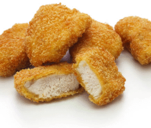 6 nuggets de poulet (sauce curry ou ketchup)